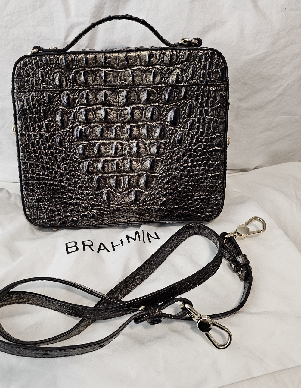 Brahmin Evie in Umbra CROSSBODY - Picture 2 of 7